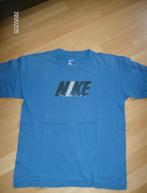 t-shirt blauw merk nike - maat l = 14/16 jaar, Enfants & Bébés, Vêtements enfant | Taille 164, Chemise ou À manches longues, Utilisé