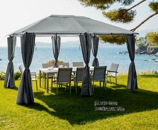 Prachtig tuinhuisje 4x3m, Tuin en Terras, Partytenten, Zo goed als nieuw, Partytent, 2 meter of meer, Minder dan 5 meter, Minder dan 4 meter