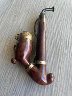 Antieke bruyere jachtpijp, Ophalen