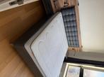 Bed 180X200, Huis en Inrichting, Ophalen, Bruin, Tweepersoons, Zo goed als nieuw