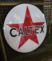Caltex benzine olie XL decoratie bord showroom garage USA, Verzamelen, Merken en Reclamevoorwerpen, Zo goed als nieuw, Reclamebord