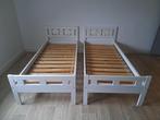 Set 2 IKEA kinderbedjes + boxspring + matras, Hoogslaper of Stapelbed, Gebruikt, 160 tot 180 cm, 70 tot 85 cm