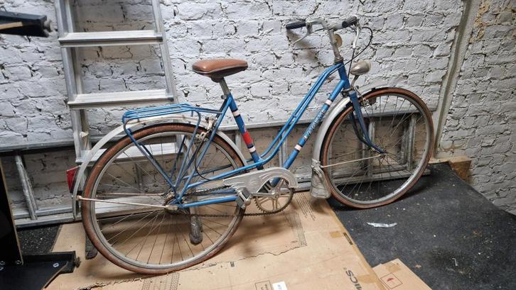 Vintage meisjes fiets maat 48, Fietsen en Brommers, Fietsen | Oldtimers, 47 tot 51 cm, Jaren '60 of nieuwer, Ophalen of Verzenden