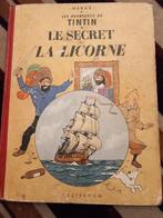 Le secret de la licorne 1947 tintin, Eén stripboek, HERGE, Ophalen, Gelezen