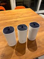 TP-Link Deco P9 Powerline Mesh Wifi, set van 3, Computers en Software, WiFi-versterkers, Ophalen of Verzenden, Gebruikt, TP-Link