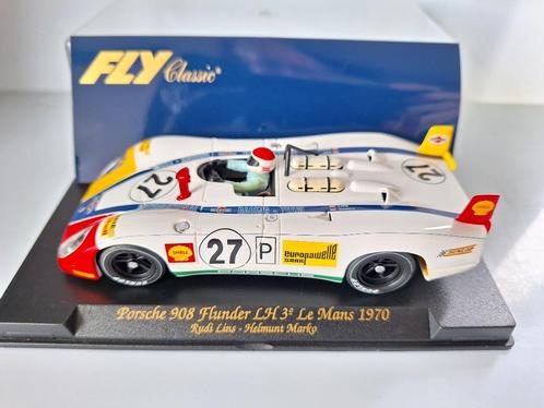 Fly Porsche 908 Flunder Le-Mans 1970 Ref Nr C49, Kinderen en Baby's, Speelgoed | Racebanen, Nieuw, Racebaan, Elektrisch, Overige merken