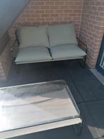 Luxe loungeset - mintgroen, Tuin en Terras, Tuinsets en Loungesets, Ophalen, Gebruikt, Loungeset