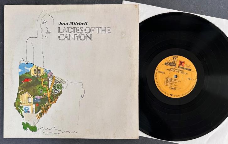 JONI MITCHELL - Ladies of the canyon ( LP ), Cd's en Dvd's, Vinyl | Rock, Singer-songwriter, 12 inch, Verzenden