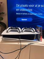 Ps5 disc editie met 2 controllers, Games en Spelcomputers, Ophalen, Zo goed als nieuw, Met 2 controllers