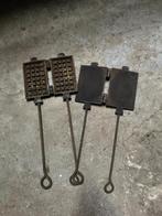 2 antieke wafelijzers, Ophalen