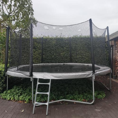 Trampoline Kadee Diameter 4,30m, Kinderen en Baby's, Speelgoed | Buiten | Trampolines, Gebruikt, Ophalen