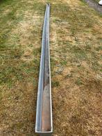 Zinken dakgoot 5,80m met 15 haken – 6 jaar oud, Doe-het-zelf en Bouw, Metalen, Ophalen, Zo goed als nieuw, Overige metalen