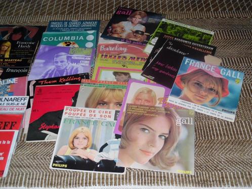 lot de vinyl 45 T chansons  françaises variées (33 ex.), CD & DVD, Vinyles Singles, Comme neuf, Single, Autres genres, Enlèvement ou Envoi