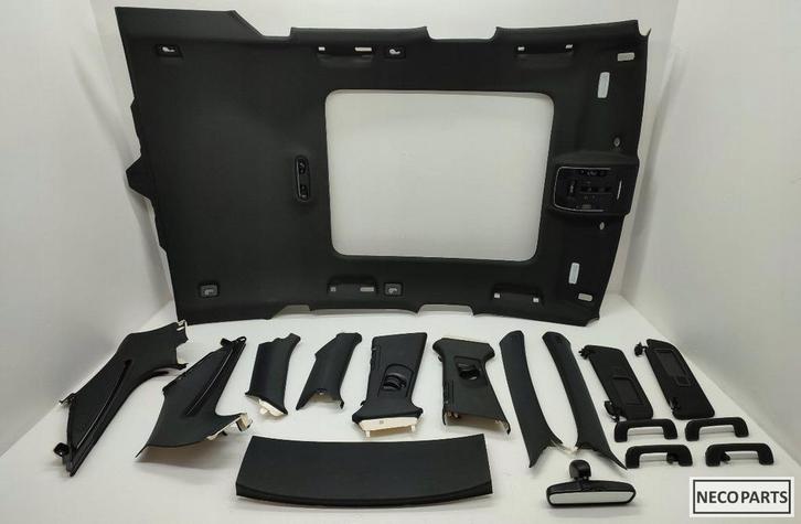 AUDI A6 C7 AVANT S-LINE HEMELBEKLEDING ZWART SET LEVERBAAR!!, Auto-onderdelen, Carrosserie, Spatbord, Audi, Gebruikt, Ophalen of Verzenden