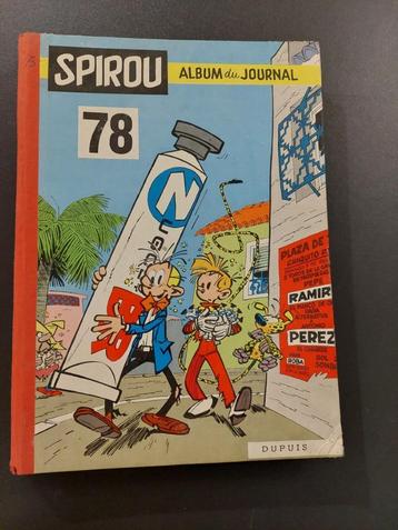 reliure album du journal de SPIROU n78 - 1960