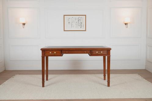 Klassiek Engels bureau 140x70 NIEUW (schrijftafel), Huis en Inrichting, Bureaus, Nieuw, Bureau, Ophalen of Verzenden