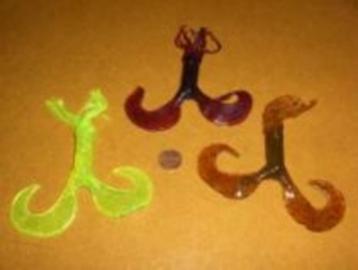 Diverse creature baits, kreeftjes enz. beschikbaar voor biedingen