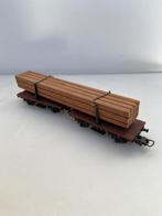 LIMA wagon met hout, Hobby en Vrije tijd, Modeltreinen | H0, Ophalen of Verzenden, Gebruikt, Wagon, Lima