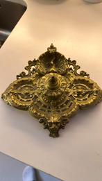 Antieken messing inktpot, Antiek en Kunst, Antiek | Brons en Koper, Ophalen of Verzenden, Brons