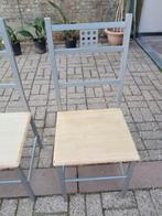 Stoelen enzo, Ophalen of Verzenden, Zo goed als nieuw, Metaal, Twee