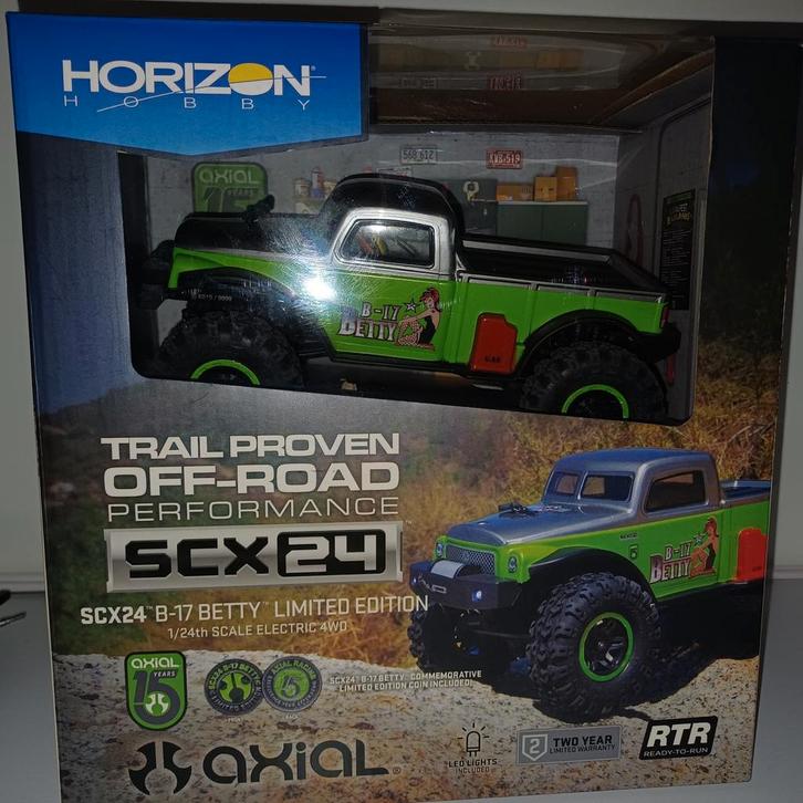 Axial Scx24 BETTY édition limitée, Hobby & Loisirs créatifs, Modélisme | Radiocommandé & Téléguidé | Voitures, Enlèvement ou Envoi