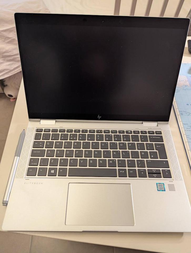 HP EliteBook x360 1030 G4 met stylus, Computers en Software, Windows Laptops, Gebruikt, 13 inch, SSD, 8 GB, Qwerty, Met touchscreen