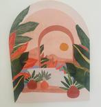 kleurrijk canvas met hacienda-vibe, Antiek en Kunst, Ophalen