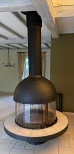 Open haard voor hout houthaard, Ophalen, Gebruikt, Vrijstaande haard, Houthaard