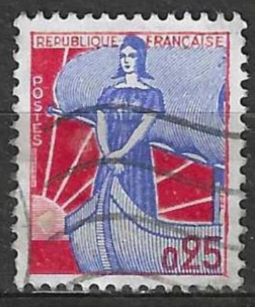 Frankrijk 1960-1961 - Yvert 1234 - Marianne op het schip(ST) beschikbaar voor biedingen
