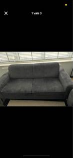 3+2 zit antraciet zetel, Huis en Inrichting, Zetels | Zetels, Ophalen, Zo goed als nieuw