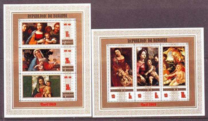 Postzegels thema Kerstmis / religie : zegels en FDC's, Postzegels en Munten, Postzegels | Thematische zegels, Overige thema's