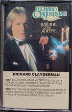 Richard Clayderman, ballade voor Adeline K7 Audio, Cd's en Dvd's, Cassettebandjes, Ophalen of Verzenden, Zo goed als nieuw