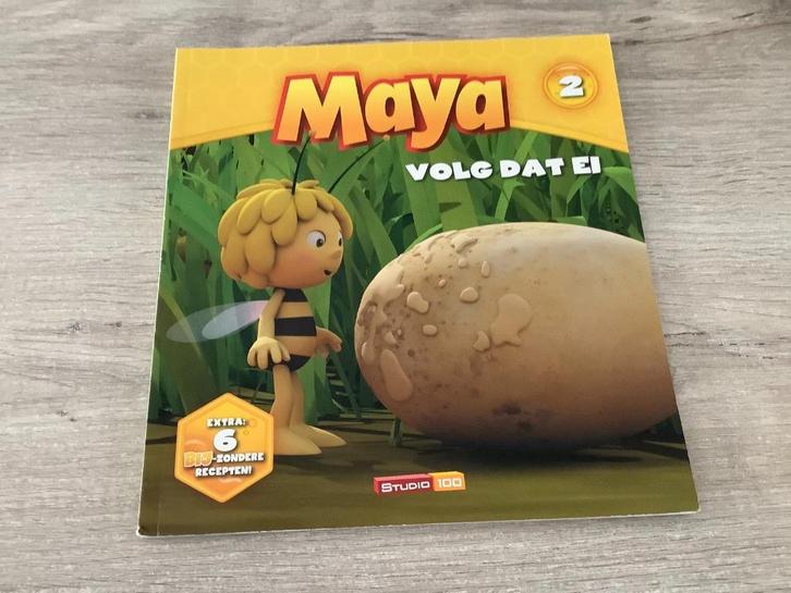 Studio 100 Maya de bij voorleesboekje: Volg dat ei, Boeken, Kinderboeken | Kleuters, Zo goed als nieuw, Non-fictie, 4 jaar, Jongen of Meisje
