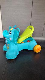 Infantino B Kids Sensory 3-in-1 Ride of Ollie de olifant, Kinderen en Baby's, Ophalen, Zo goed als nieuw, Duwvoertuig