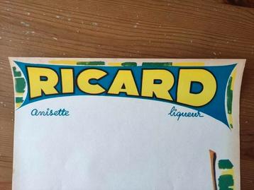 RICARD : ANTIEKE VERKOOPSAFFICHE beschikbaar voor biedingen