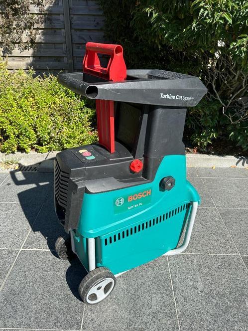 Bosch AXT 25 TC takversnipperaar, Tuin en Terras, Hakselaars, Gebruikt, Elektrisch, Met opvangzak, Ophalen
