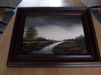 LANDSCHAP OP DOEK GESCHILDERD, Ophalen, Zo goed als nieuw