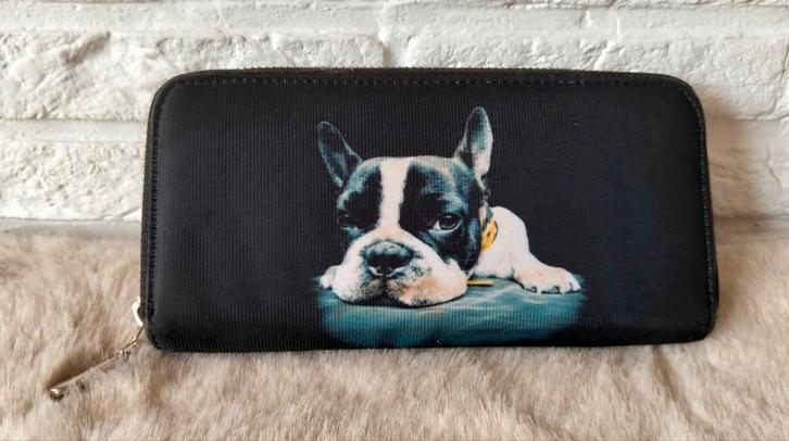 Portemonnee, Handtassen en Accessoires, Portemonnees, Nieuw, Zwart, Ophalen