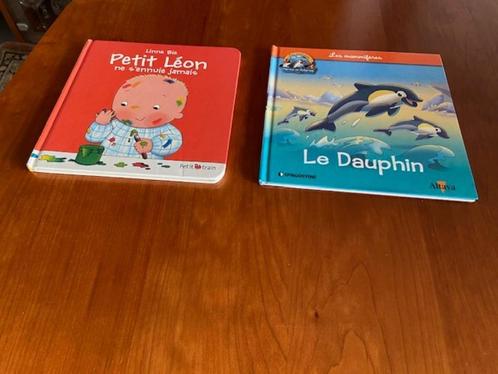 Livre Petit Léon ne s'ennuie jamais et Le Dauphin, Livres, Livres pour enfants | 0 an et plus, Comme neuf, Enlèvement ou Envoi