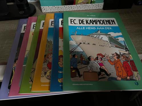 F.C. De Kampioenen strips (6stuks), Livres, BD, Comme neuf, Plusieurs BD, Enlèvement ou Envoi