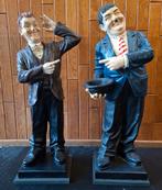 Grande Statue, Laurel & Hardy figurines Vintage, Collections, Enlèvement, Comme neuf, Film, Statue, Réplique ou Modèle