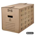 10x Verhuisdoos IKEA XXL extra groot en sterk 64x34x40, Doe-het-zelf en Bouw, Kratten en Dozen, Ophalen, Doos, Opvouwbaar, 50 tot 75 cm