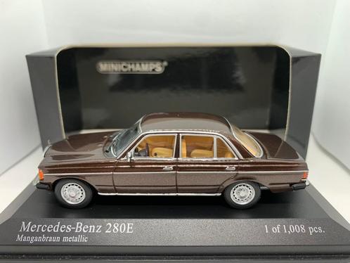 Mercedes-Benz 280E 200-serie (Type W123) 1978 - MiniChamps, Hobby en Vrije tijd, Modelauto's | 1:43, Nieuw, Auto, MiniChamps, Ophalen of Verzenden