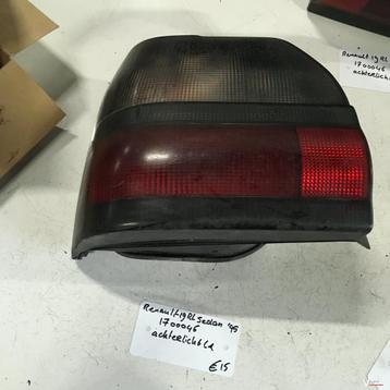 Renault 19 Sedan 1995 wagennr 1700046 Achterlicht Links of R beschikbaar voor biedingen