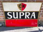 Oud reclamebord Supra Chevalier Marin, Verzamelen, Biermerken, Ophalen, Gebruikt, Reclamebord, Plaat of Schild, Overige merken