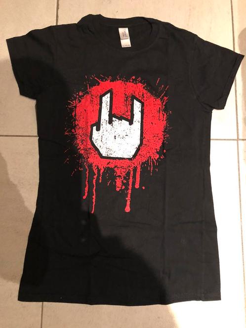 Damesshirt Devil’s Horn - zwart - damesmaat M, Kleding | Dames, T-shirts, Nieuw, Zwart, Ophalen of Verzenden