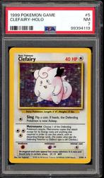 Clefairy Holo PSA 7 - 5/102 - Base Set 1999, Verzenden, Zo goed als nieuw, Losse kaart, Foil