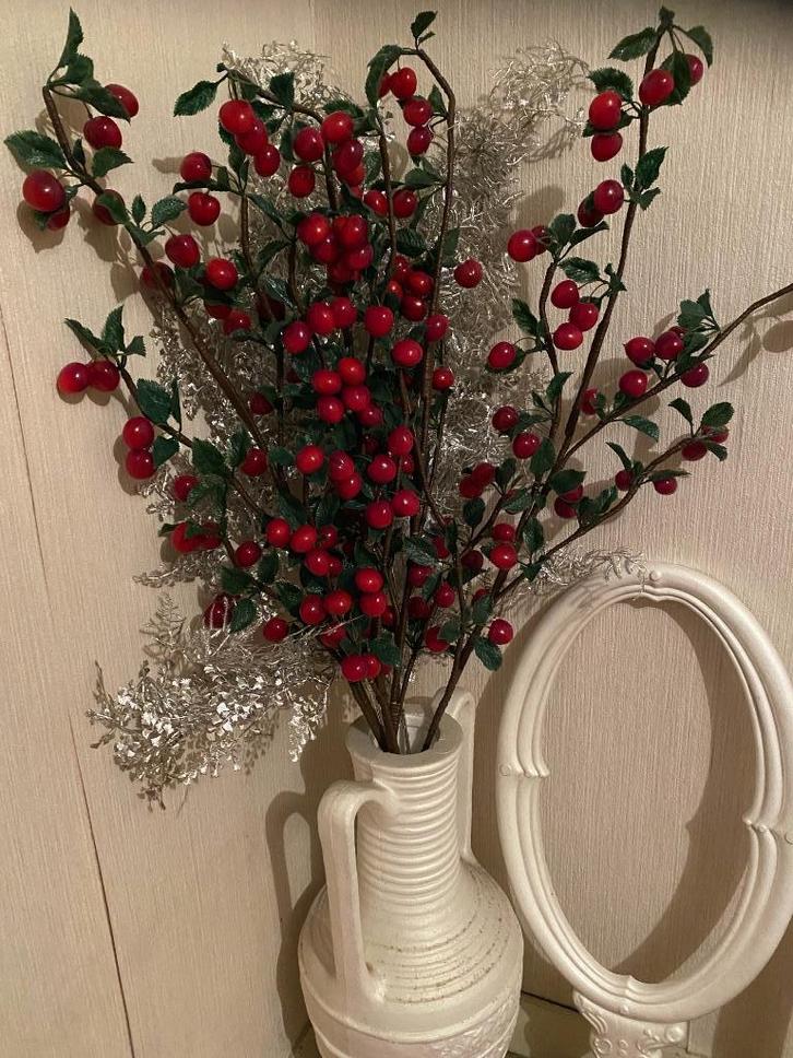 Allerlei decoratie materialen ivm kerst versieringen, Diversen, Kerst, Zo goed als nieuw, Ophalen of Verzenden