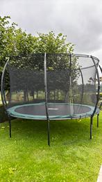 Trampoline met veiligheidsnet diameter 360cm, Enlèvement, Utilisé