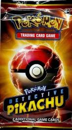 Pokémon Detective Pikachu (2 kaarten): Booster Pack, Hobby en Vrije tijd, Ophalen of Verzenden, Nieuw, Booster